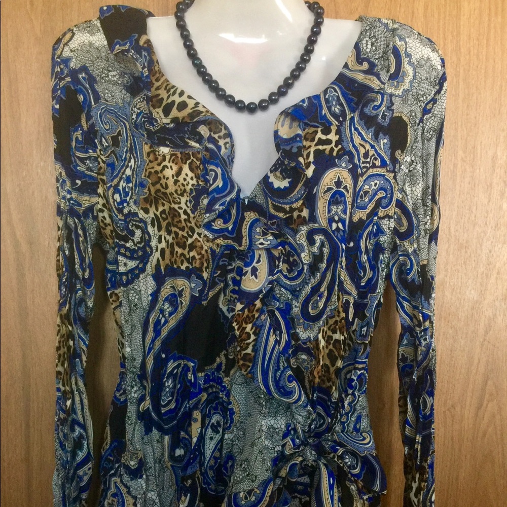 Blue Mermaid Blouse